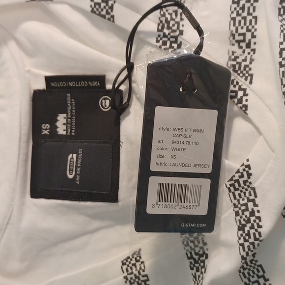 NEW! G-STAR Raw XS Woman's t-shirt ( 5572 - Picture 5 of 8